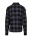 Chemise Motif/style À Carreaux Homme Noir Gris Build Your Brand-2