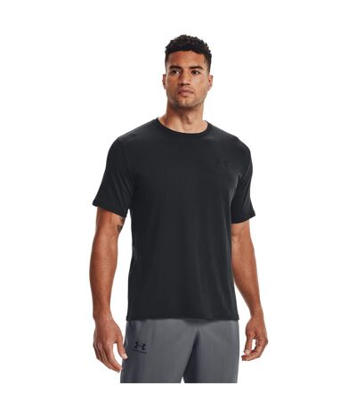 Mens Sportstyle Short-sleeved T-shirt Black Black Under Armour