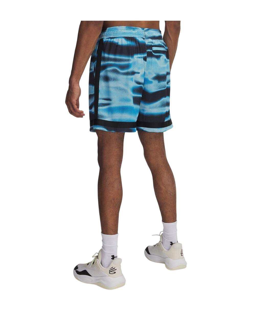 Short De Basket Curry Statement Homme Bleu Marine Under Armour-3