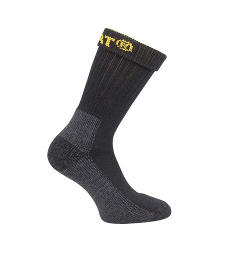 Chaussettes De Travail Lot De 2 Paires Homme Noir Caterpillar