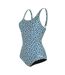 Maillot de bain 1 pièce orla kiely femme bleu Regatta-4