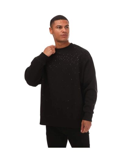 Sweat Homme Noir Armani