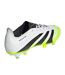 Unisex Adult Predator League Soft Ground Football Boots White Black Lemon Adidas-2