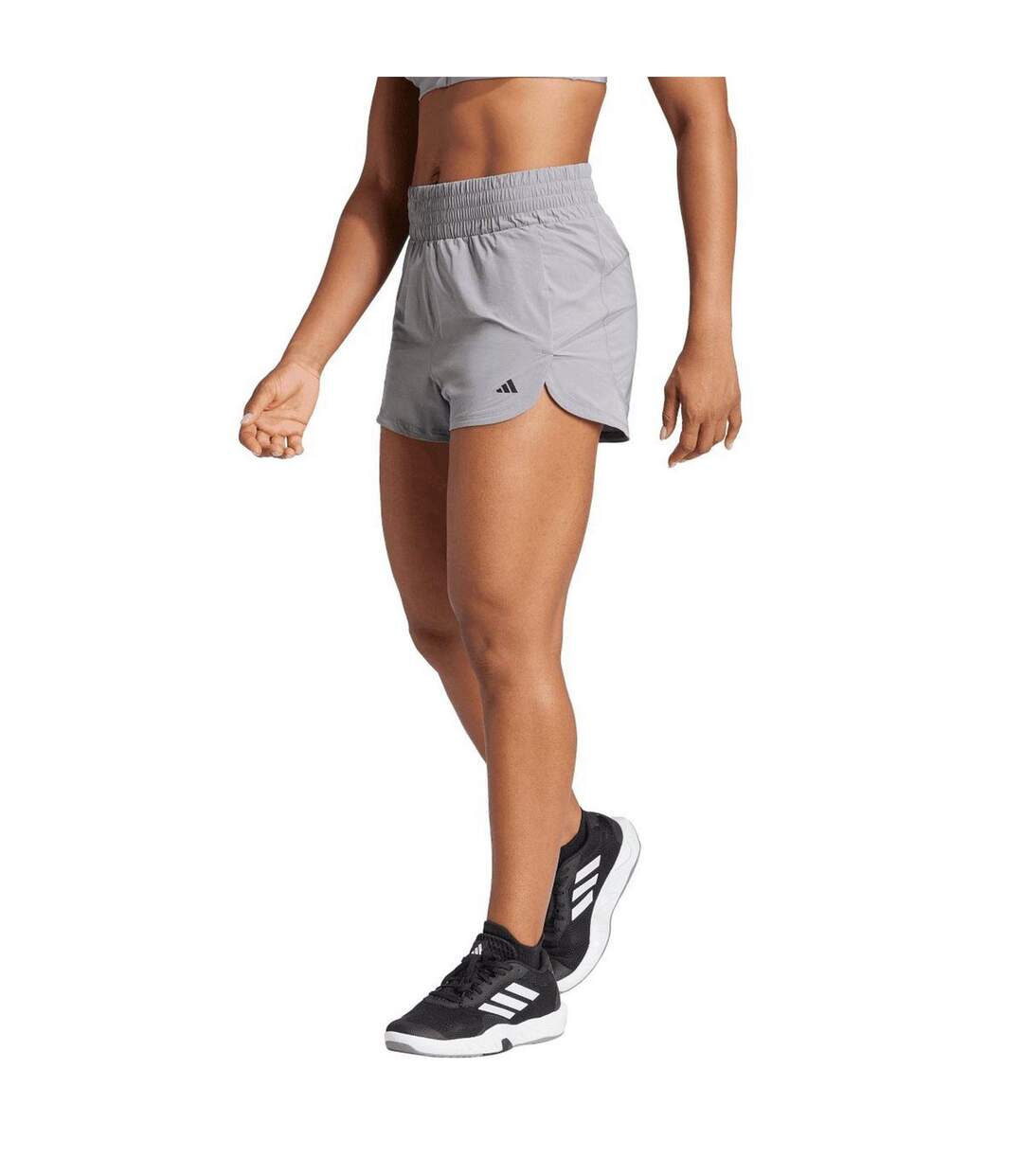 Short Lux Femme Gris Adidas-4
