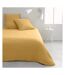 Couvre lit jaune + 2 taies d'oreiller today 260x240cm-1