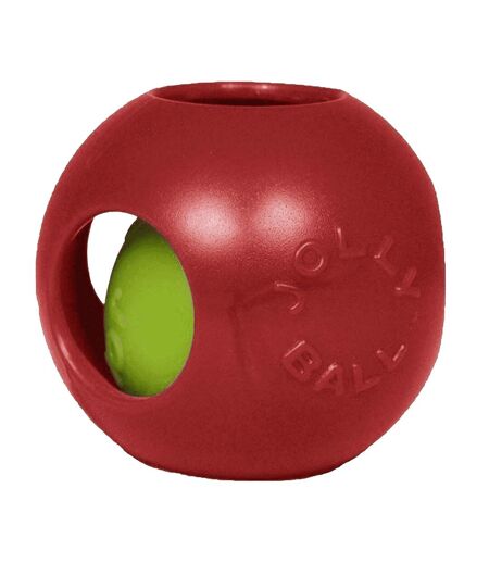 Horsemens Pride Jolly Ball Teaser Dog Toy (Red) (10in) - UTBZ2289