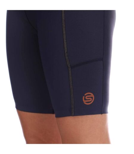 Womens/ladies Series-5 Shorts Navy Skins