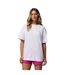 T-shirt Motif/style Floral Femme Blanc Columbia-1