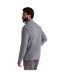 Mens Raso Full Zip Fleece Top Dark Grey Mountain Warehouse-4