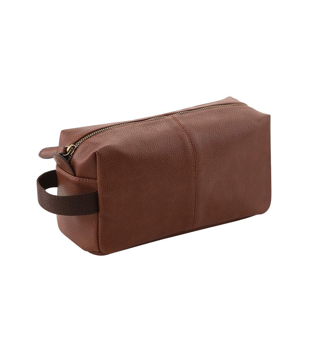 Nuhide wash bag tan Quadra-1