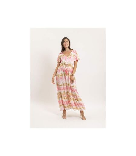 Robe longue tie and dye ITESSIA - Dona X Lisa