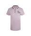 Womens/ladies Embroidered Logo Polo Shirt Pink Love Moschino-1
