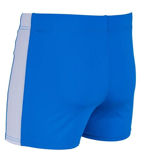Trespass Mens Exerted Contrast Panel Swim Shorts (Bright Blue)