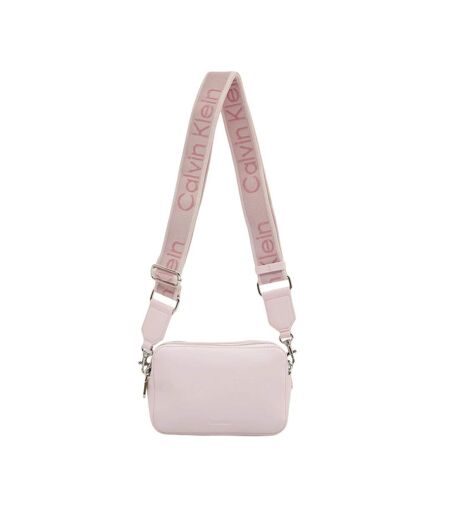 Sac à bandoulière rose femme calvin klein jeans webbing