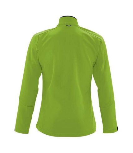 SOLS Womens/Ladies Roxy Soft Shell Jacket (Breathable, Windproof And Water Resistant) (Absinth Green) - UTPC348