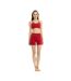 Short de jogging summer femme rouge Lookus Lookus