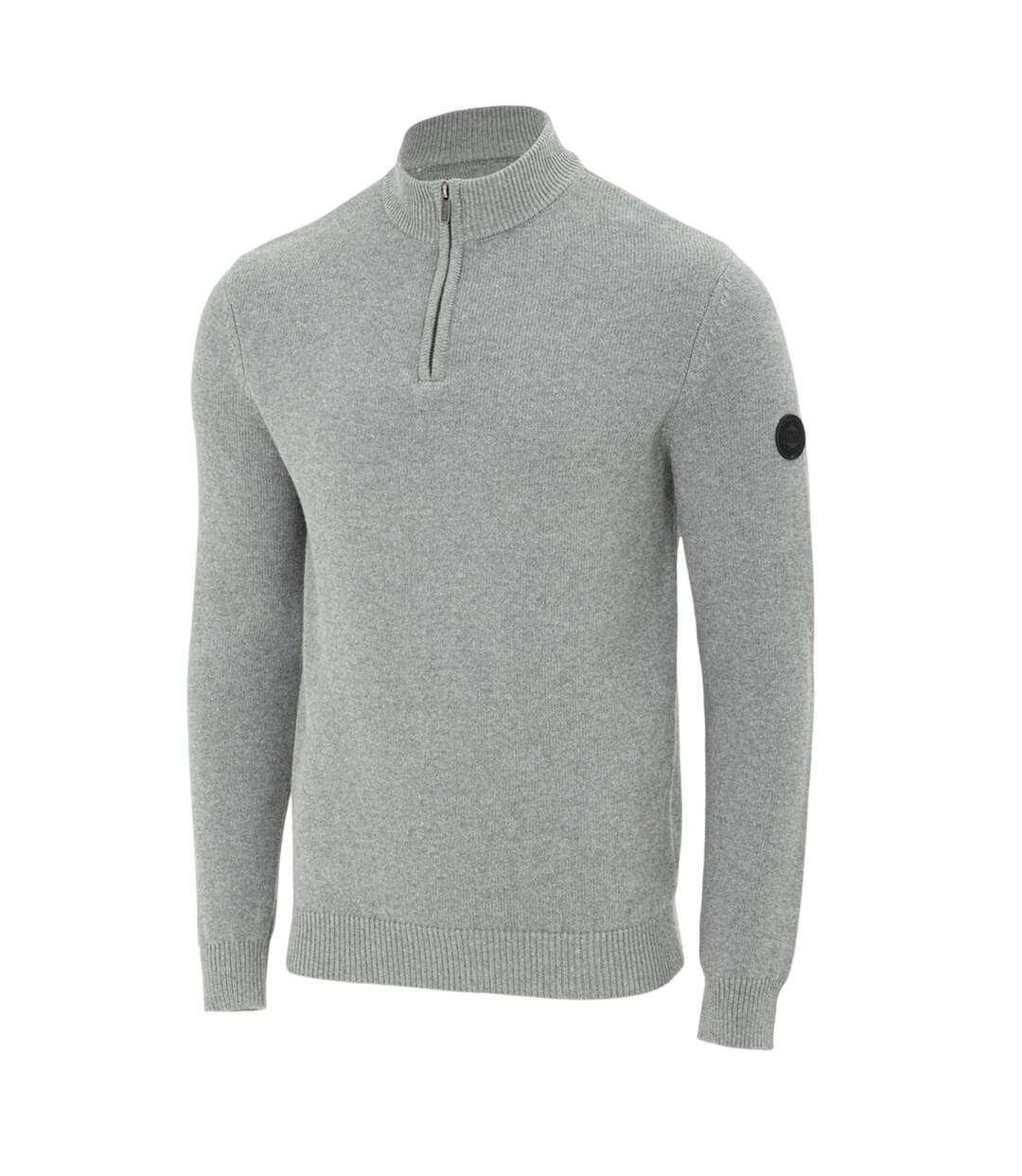 Pull Décontracté Homme Gris Firetrap-4