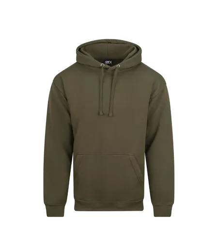 Sweat À Capuche Homme Vert Kaki PRORTX