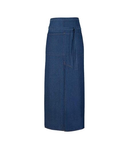 Tablier Bistrot Taille Unique Bleu Link Kitchen Wear