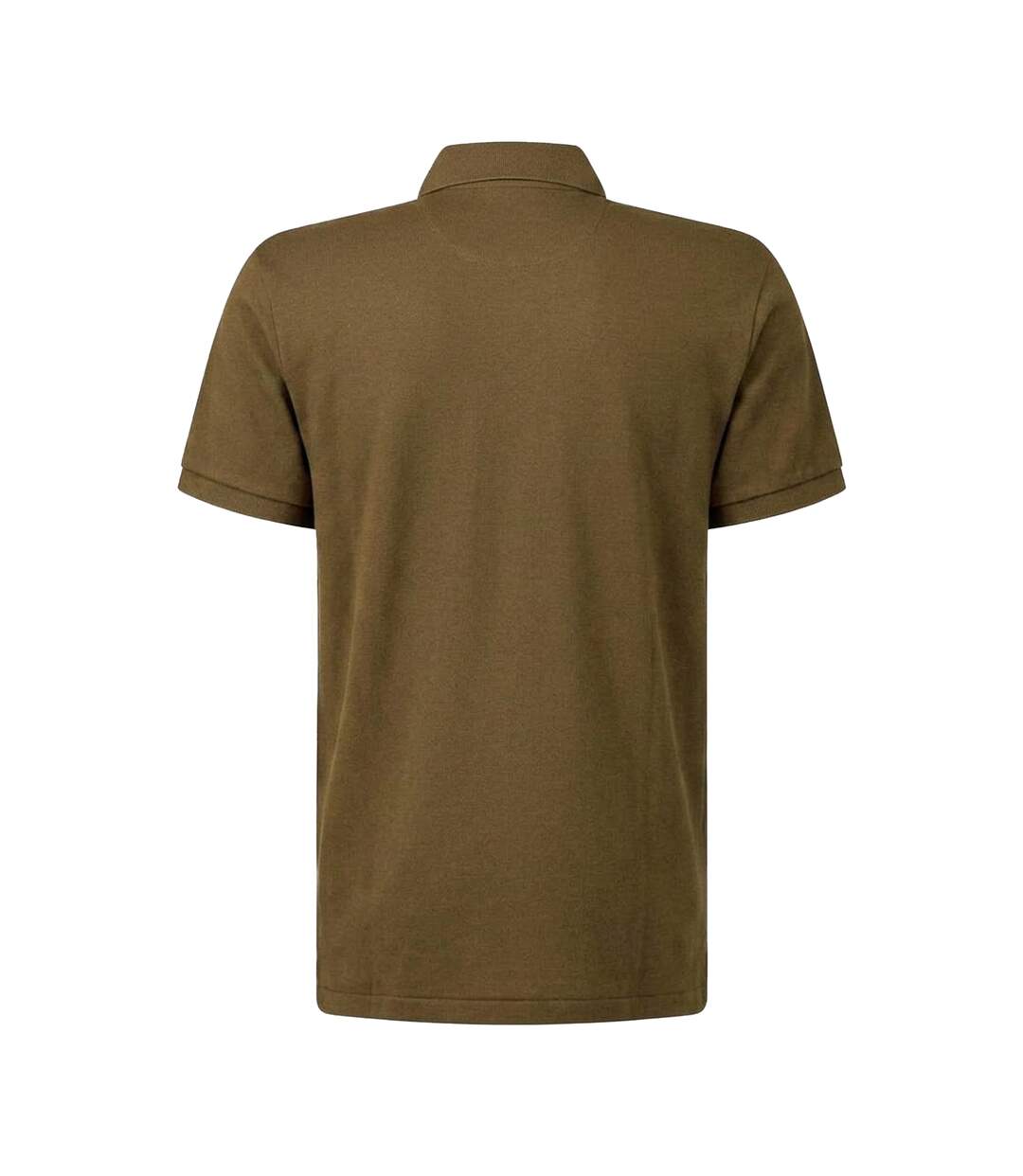 Mens Pima Cotton Slim Short-sleeved Polo Shirt Brown Ralph Lauren-2