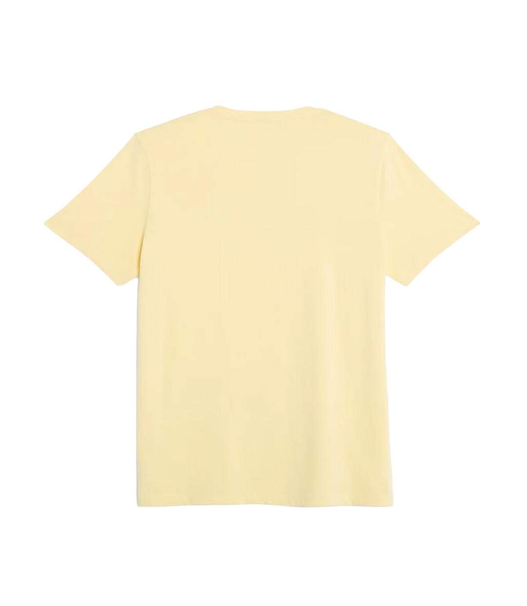 T-shirt jaune homme tbs leroytee-2