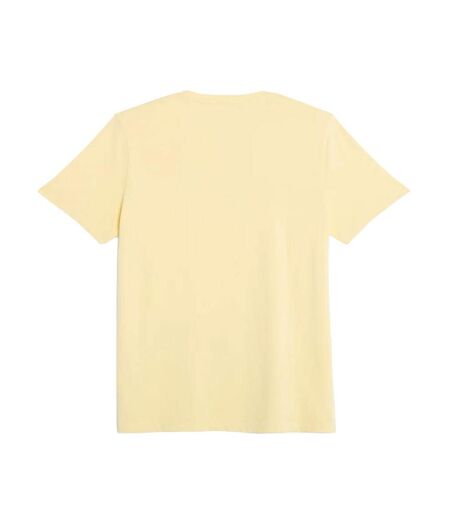 T-shirt jaune homme tbs leroytee