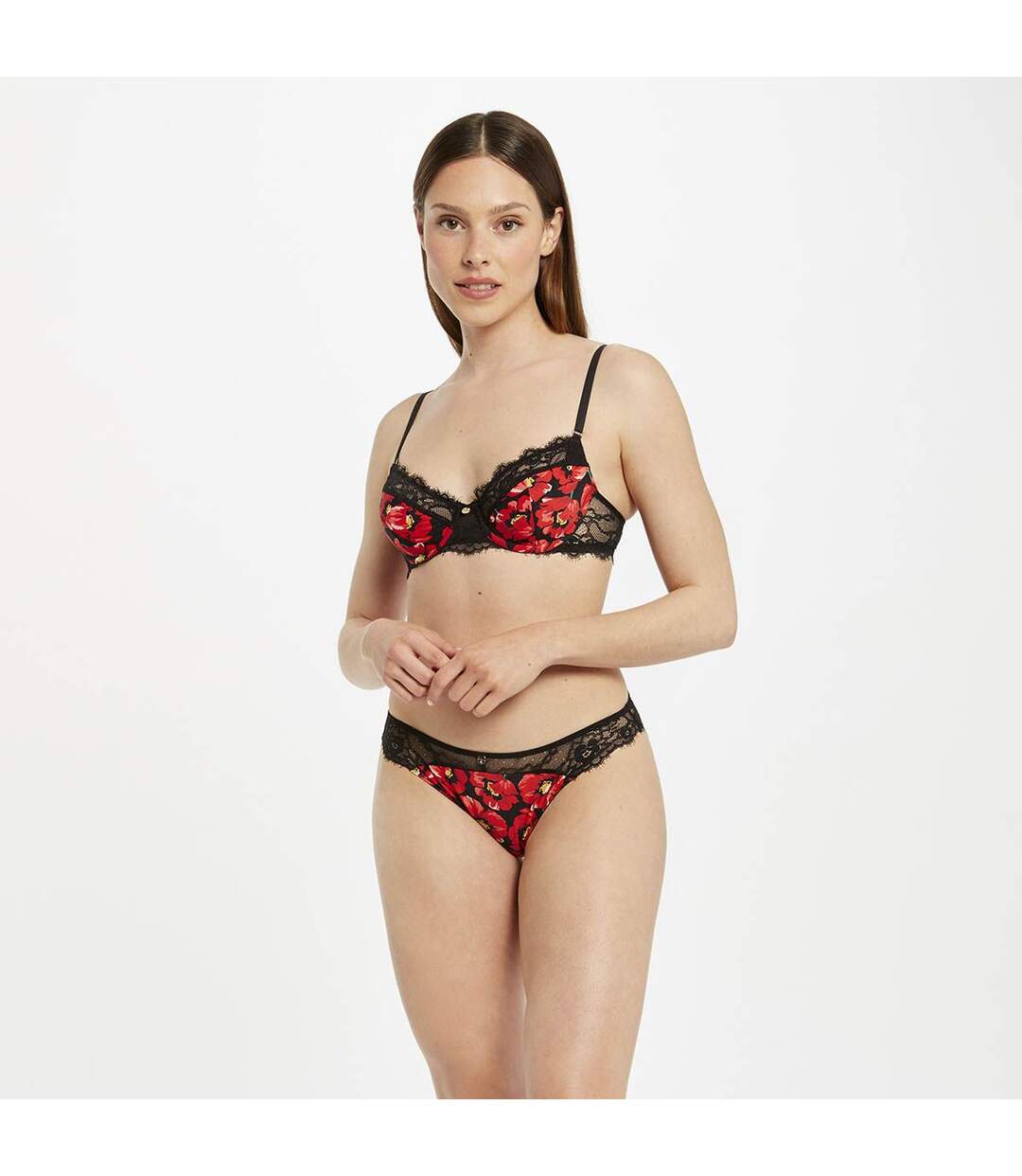 Soutien-gorge armature noir Flavie