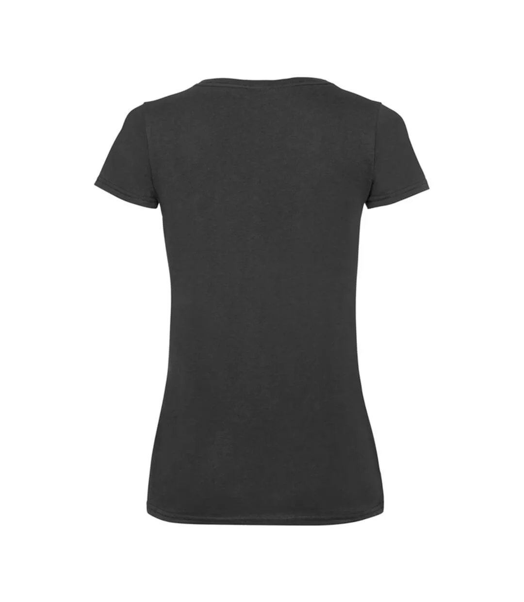 T-shirt Valueweight Femme Noir Fruit Of The Loom-2