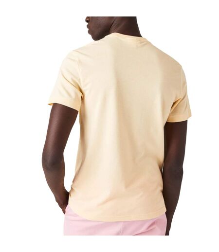 T-shirt homme jaune Lacoste
