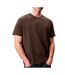 T-Shirt marron homme calvin klein jeans easy-1