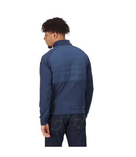 Regatta Mens Addinston Hybrid Sweater (Admiral Blue)