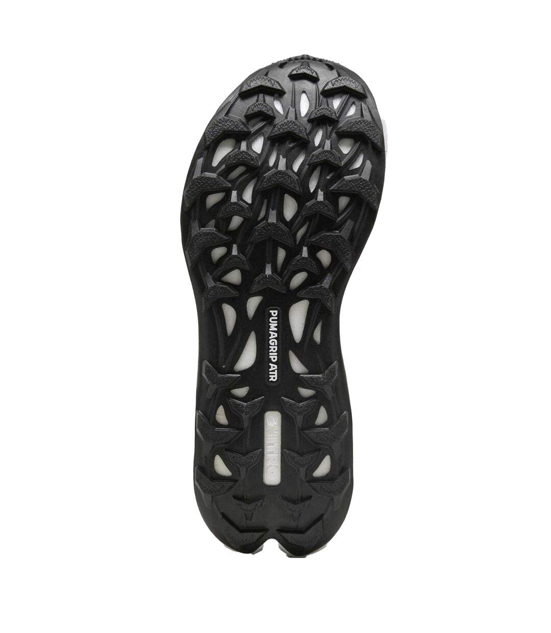 Womens/ladies Voyage Nitro 4 Off Road Shoes Black Silver Puma-4