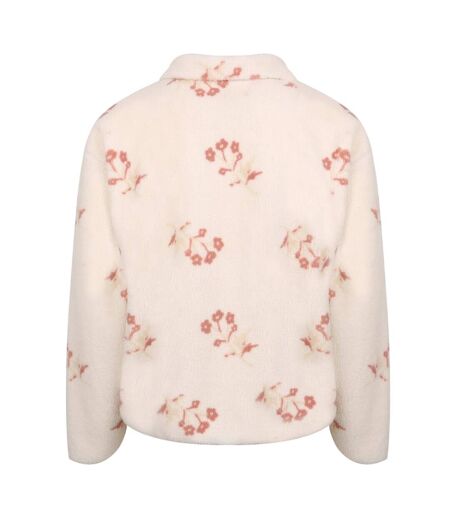 Sweat Motif/style Floral Femme Crème SoulCal
