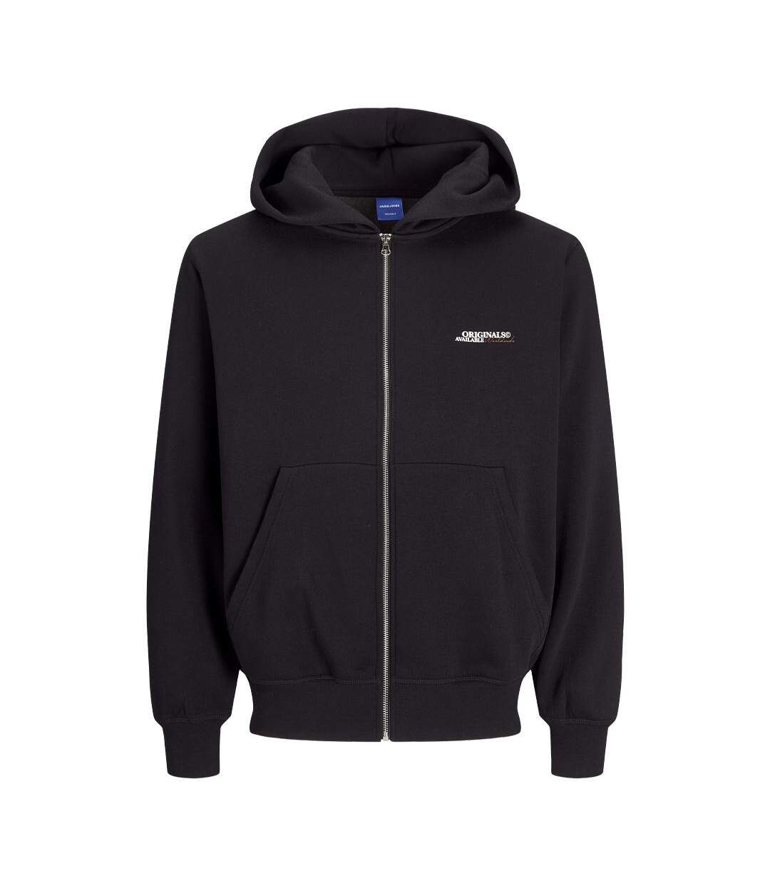 Sweat noir homme jack & jones orislington - l-1