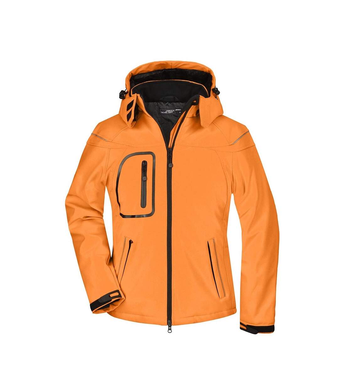 Veste Softshell Femme Orange James And Nicholson-1