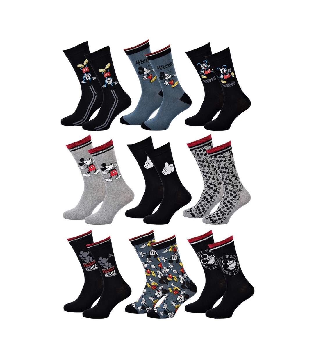 Chaussettes Pack Cadeaux Homme LICENCE - Pack de 9-1