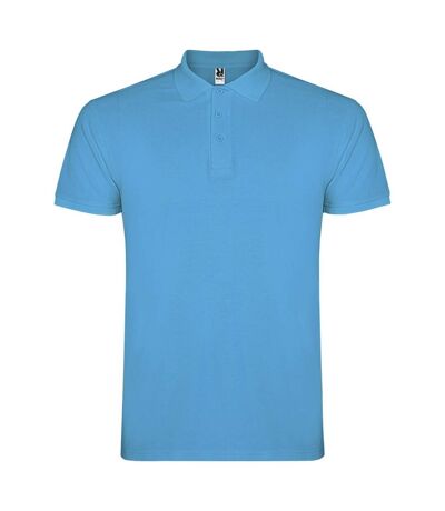 Roly Mens Star Short-Sleeved Polo Shirt (Turquoise)