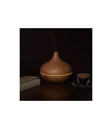 Diffuseur d'Ambiance Lumineux LED 300ml Marron