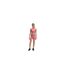 Womens/ladies Heatgear Compression Shorts Super Pink Under Armour-1