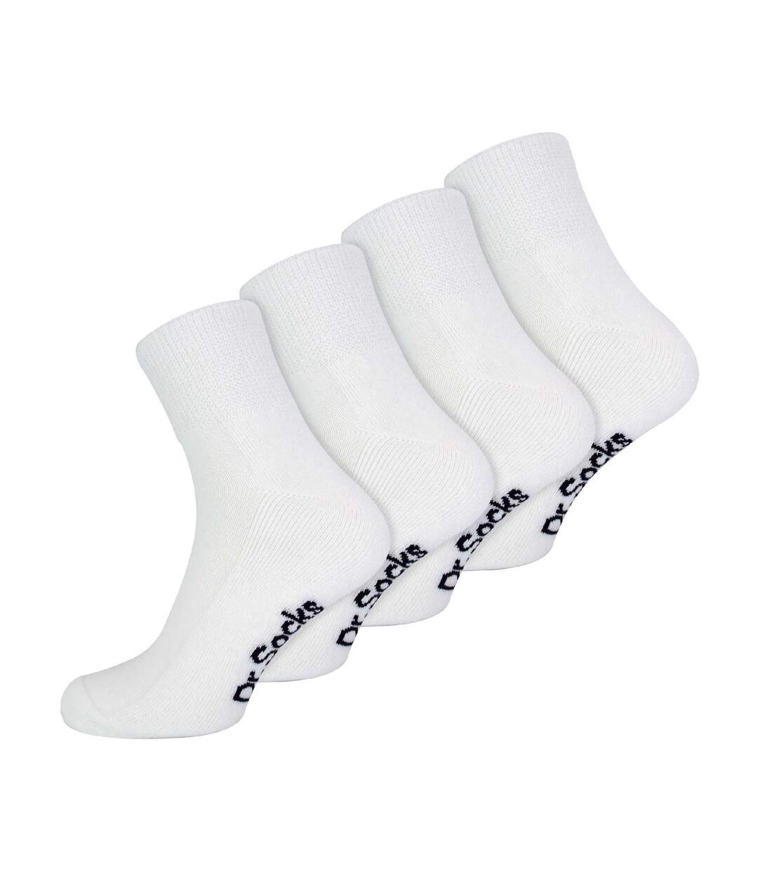 Dr.Socks - Chaussettes Diabetiques Bambou Larges Sans Elastique pour Homme Femme-1