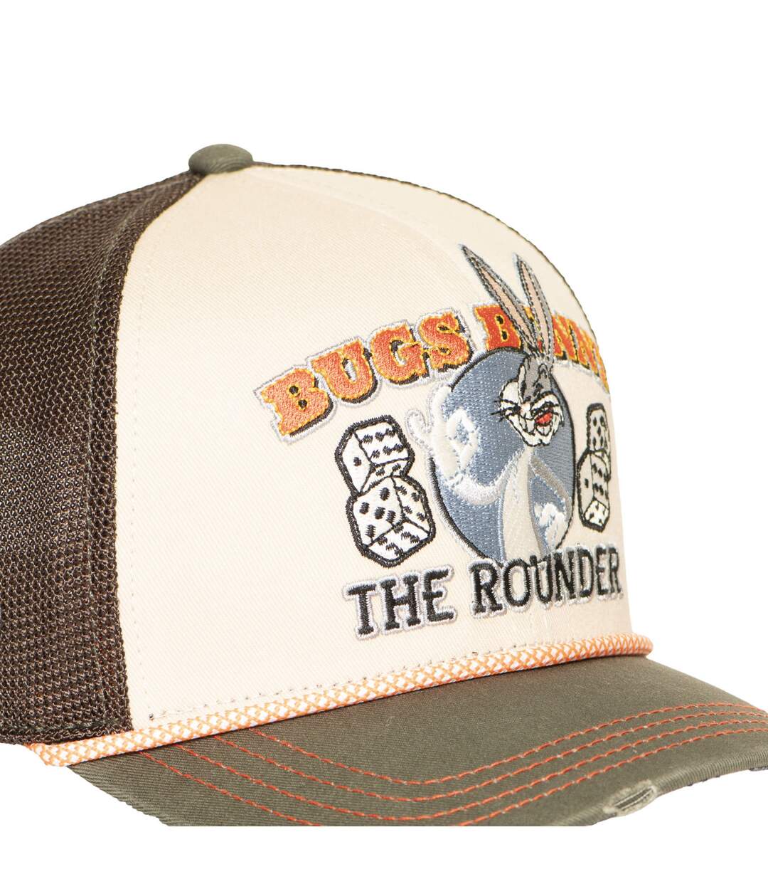 Casquette semi curved finitions premium Looney Tunes Bugs Bunny Capslab-3