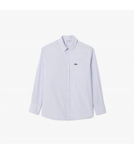 Chemise Manches Longues Motif/style Logo Femme Bleu Clair Lacoste