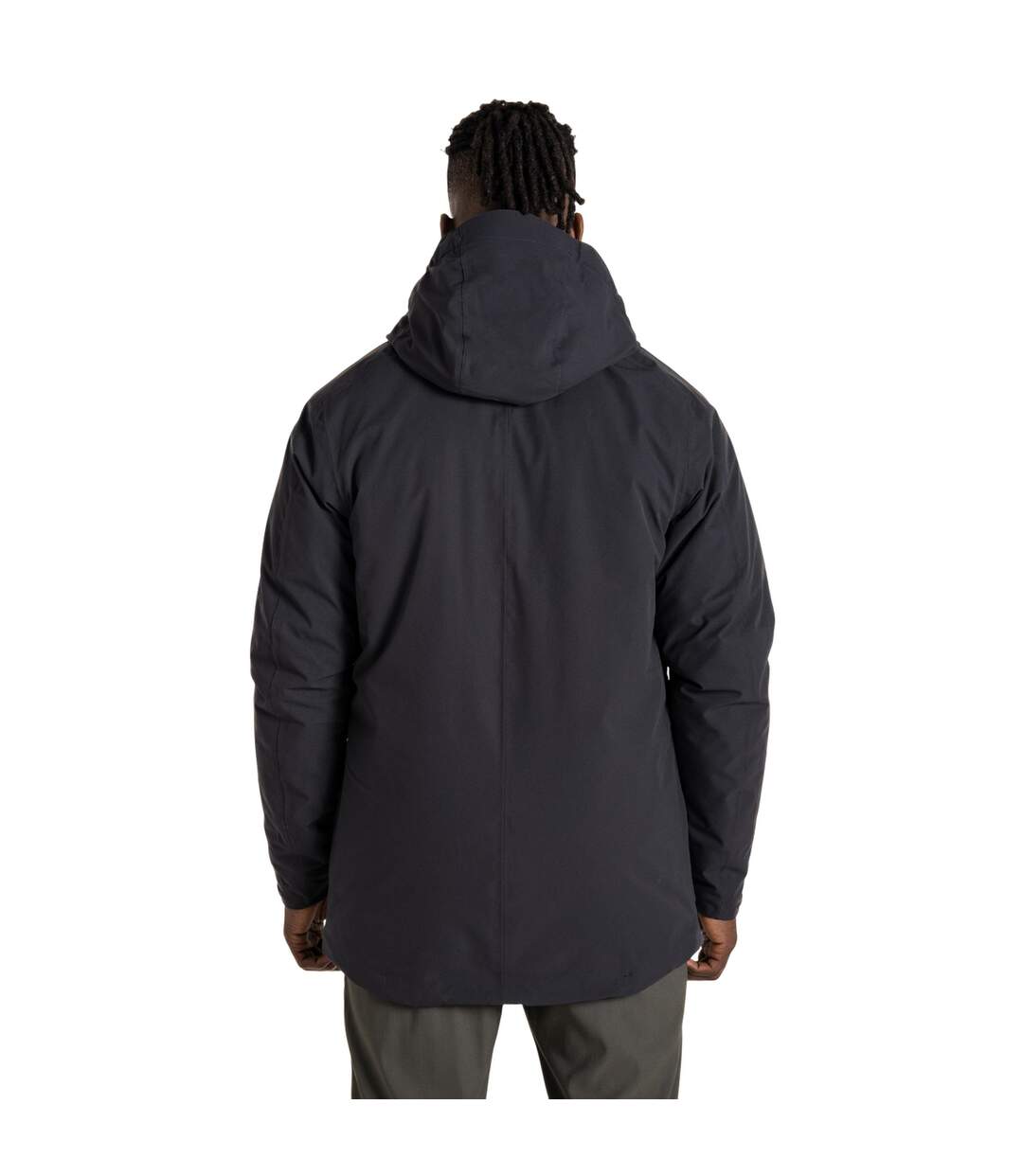 Mens lorton waterproof jacket dark iron Craghoppers-2