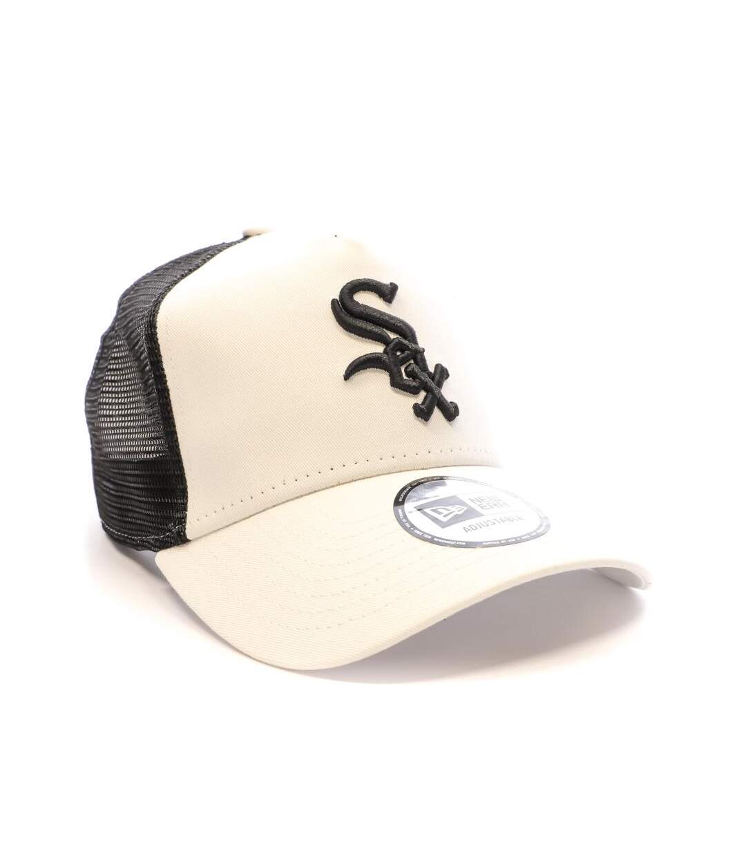 Casquette Blanche/Noire Homme New Era Chiwhi Whiw - OSFM-2