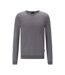 Mens Leno-p Jumper Grey Hugo Boss-1