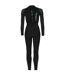 Womens/ladies Core Full Wetsuit Black Gul-3