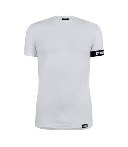 Mens Logo Stretch T-shirt White DSquared2