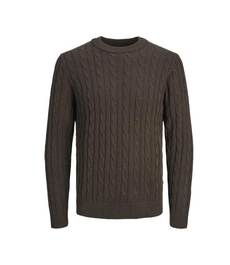 Pull marron homme jack & jones hross