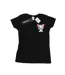 Disney Femme/Les femmes Moana Pua The Pig - T-shirt en coton imprimé poitrine (Noir) - UTBI33999-1