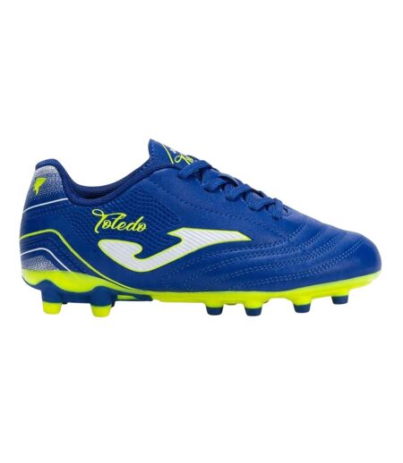 Childrens/kids Toledo Firm Ground Football Boots Blue Joma